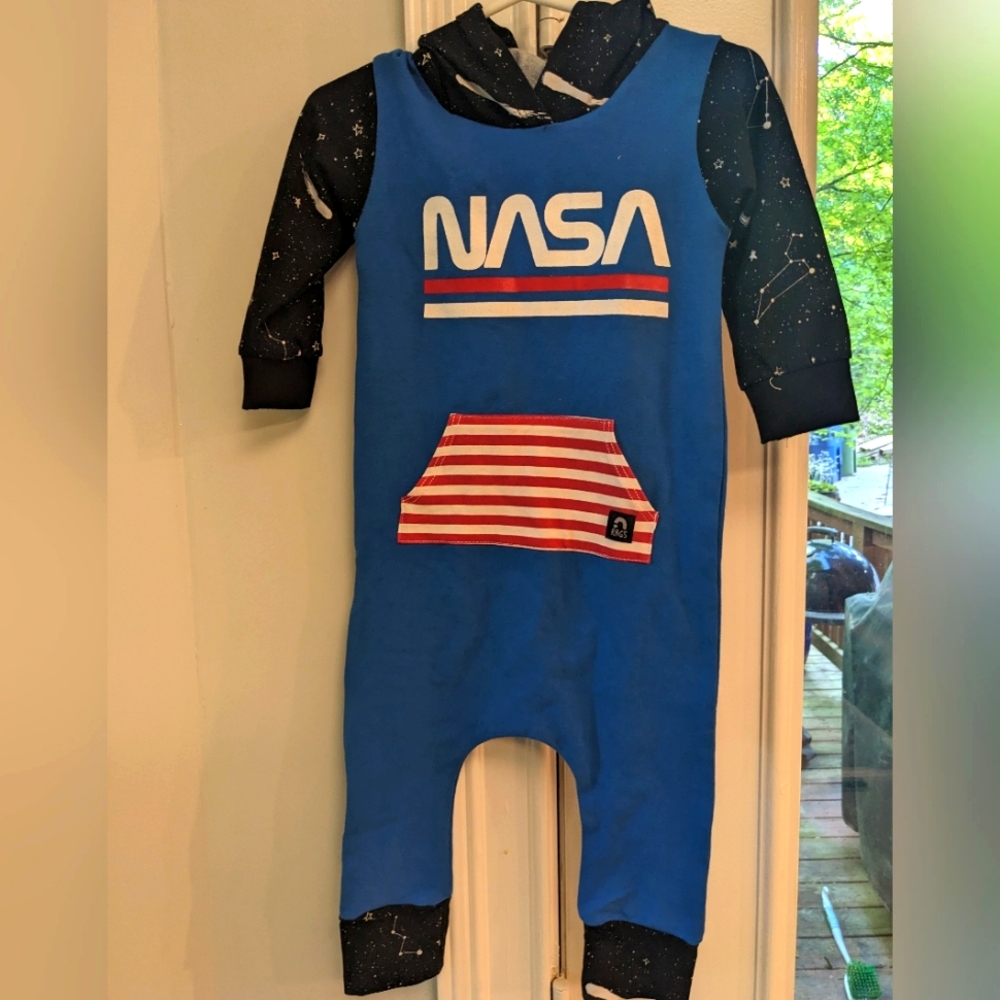 Rags to Raches NASA romper